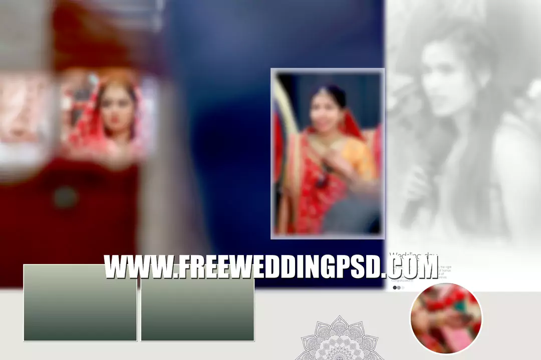 wedding album design psd free download